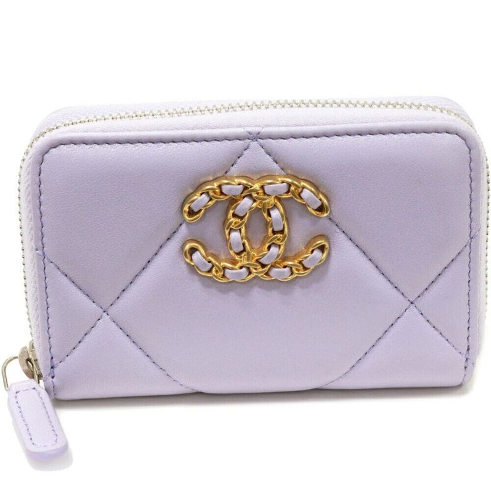 Chanel Lambskin CHANEL19 Coin Purse AP0949